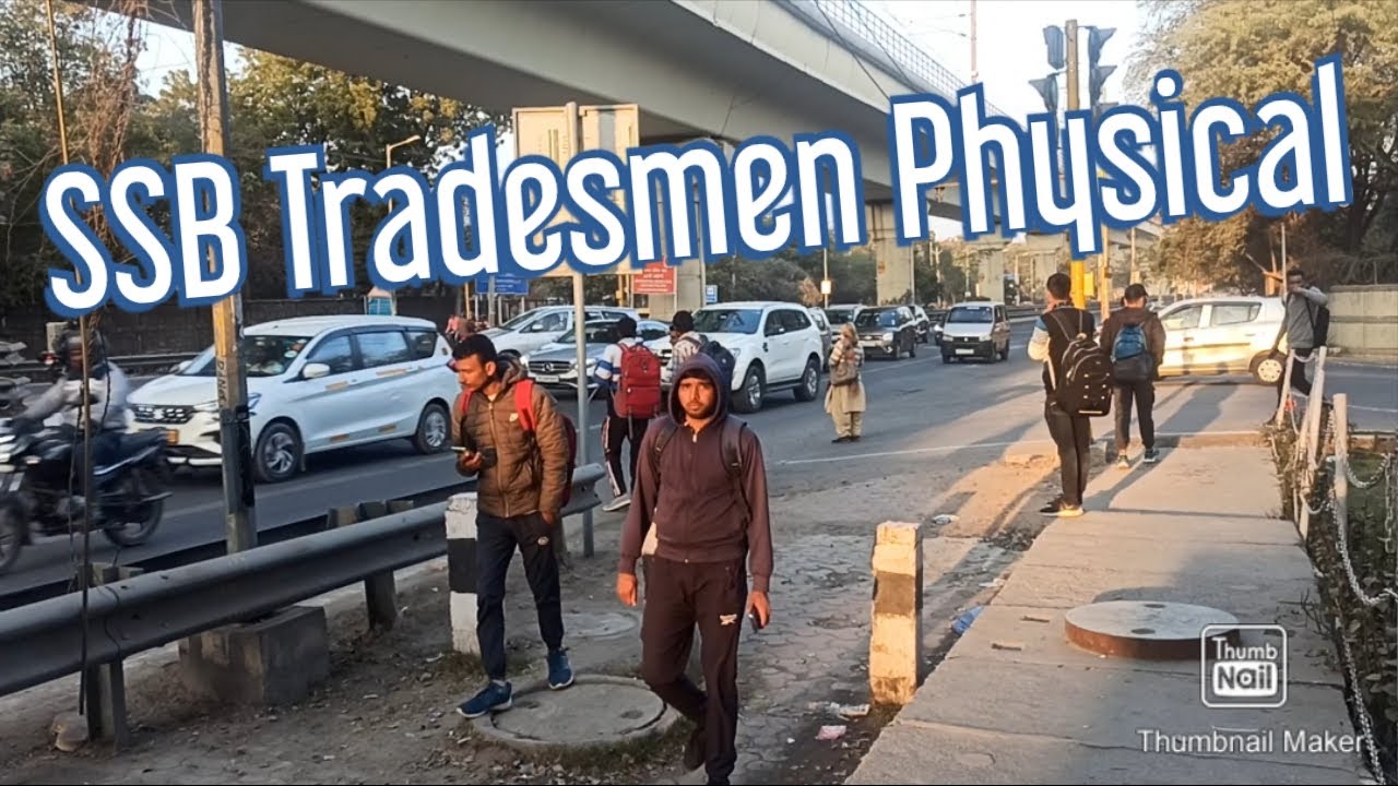 ssb-tradesmen-physical-2023-live-video-ghitorni-new-delhi-ssb