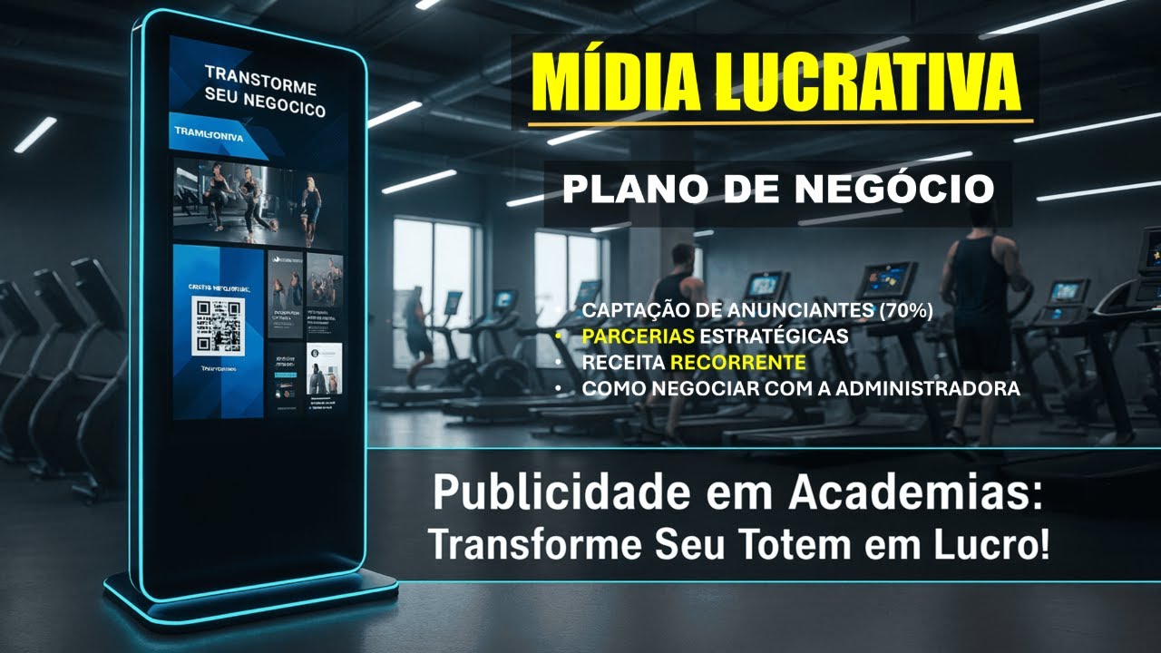 TOTEM DIGITAL em Academia: A Estratégia Secreta para Monetizar seu Próprio Negócio de Mídia