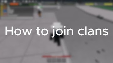 How to join Clans in The Strongest Battlegrounds.....