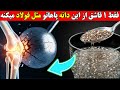 خوردن یک قاشق از این دانه در شب استخوان هایتان را مانند فولاد محکم می کند 