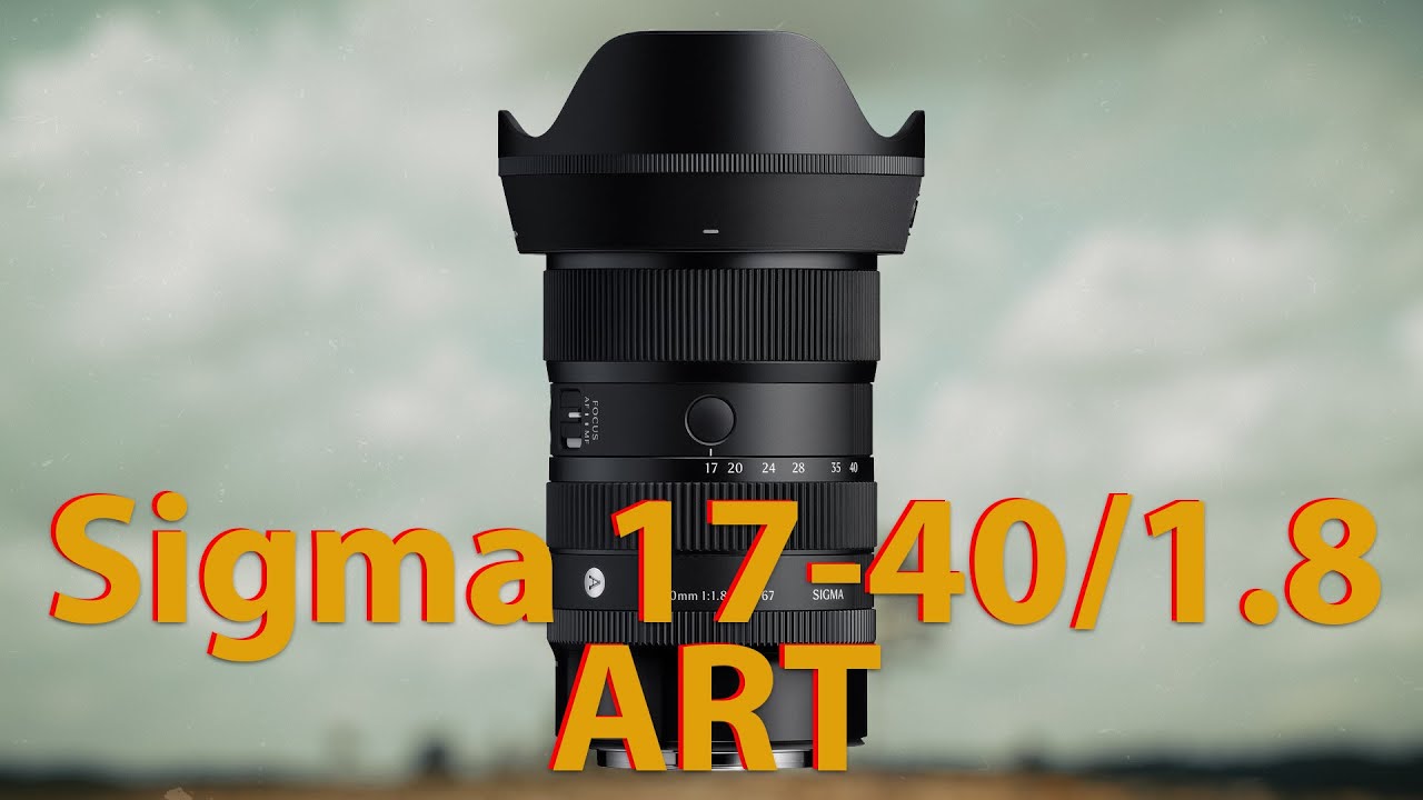 [🔴LIVE🔴] Sigma 17-40mm f/1.8 DC Art Lens Новый Кроп Король!
