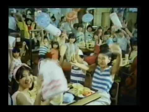 ロッテリアCM　83年　志賀真理子　2
