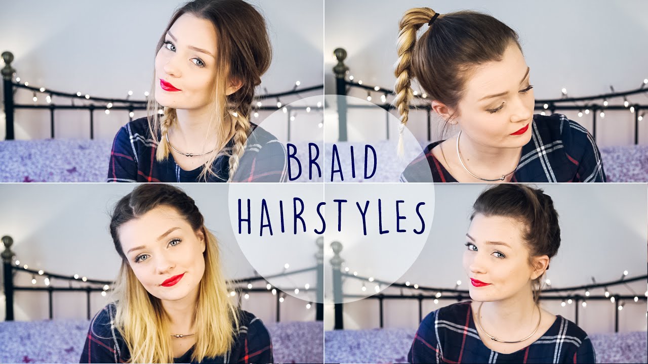 FOUR QUICK & EASY BRAIDS | tinytwisst