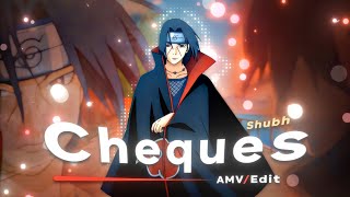 4K Itachi Uchiha- Cheques - Shubh Editamv