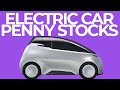 5 ELECTRIC VEHICLE PENNY STOCKS TO BUY RIGHT NOW (DECEMBER 2020)