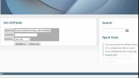 Hacking HTTP Authentication with THC_HT