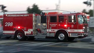 LAFD Engine 298 Responding
