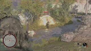 Ricochet Grenade Belt Kill - Sniper Elite 4