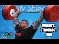 Strongman Tries OLYMPIC LIFTING! Ft. Chloe Brennan