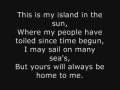 The caribbean Disco show lobo (Lyrics)