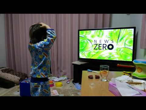 NEWS ZEROのオープニングをやる玲大様