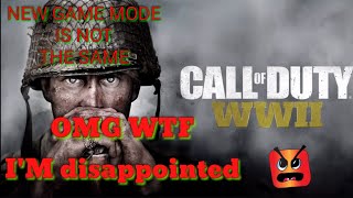 YOU NEED TO SEE THIS BEFORE IT GETS DELETED Call of Duty WW2 NEW GAME MODE gungame/disappointed WTF