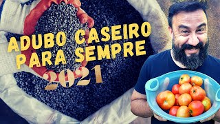 ADUBO CASEIRO BEM FORTE PARA HORTA E FLORES – NÃO COMPRE MAIS ADUBO