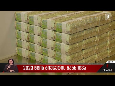 2023 წლის ბიუჯეტის პროექტი