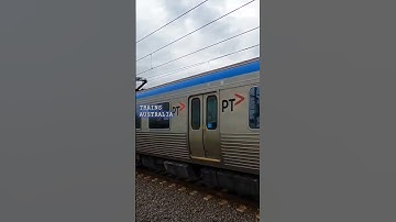 Australian Metro trains meet to do the 