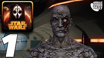 STAR WARS KNIGHTS OF THE OLD REPUBLIC 2 Full Gameplay Walkthrough Part 1 All Cutscene (iOS, Android)