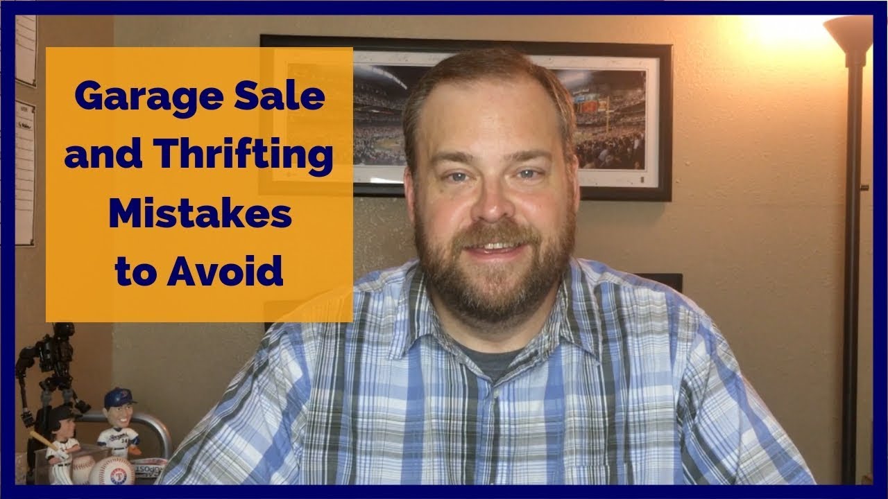 Amazon FBA Sourcing - Garage Sale and Thrifting Mistakes
