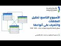 محاضرة (7) - تحليل العلاقات والتعرف على انواعها