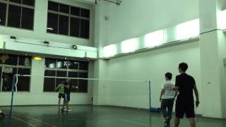 20150202 羽球雙打_part9 （勇成+以倫 vs. 憲哥+余松）