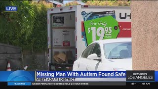 Missing man with autism found safe, stolen U-Haul recovered