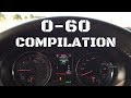 2017 0-60 Run Compilation 2014 100th Anniversary Dodge Charger R/T 5.7L V8 345