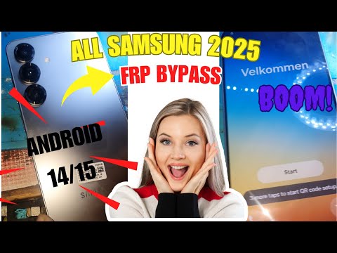 All Samsung  FRP Bypass Android 15 Any Security 2025 / Samsung S25 Google Account Unlock