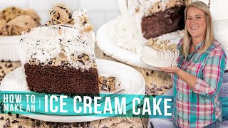 How to Make An Ice Cream Cake