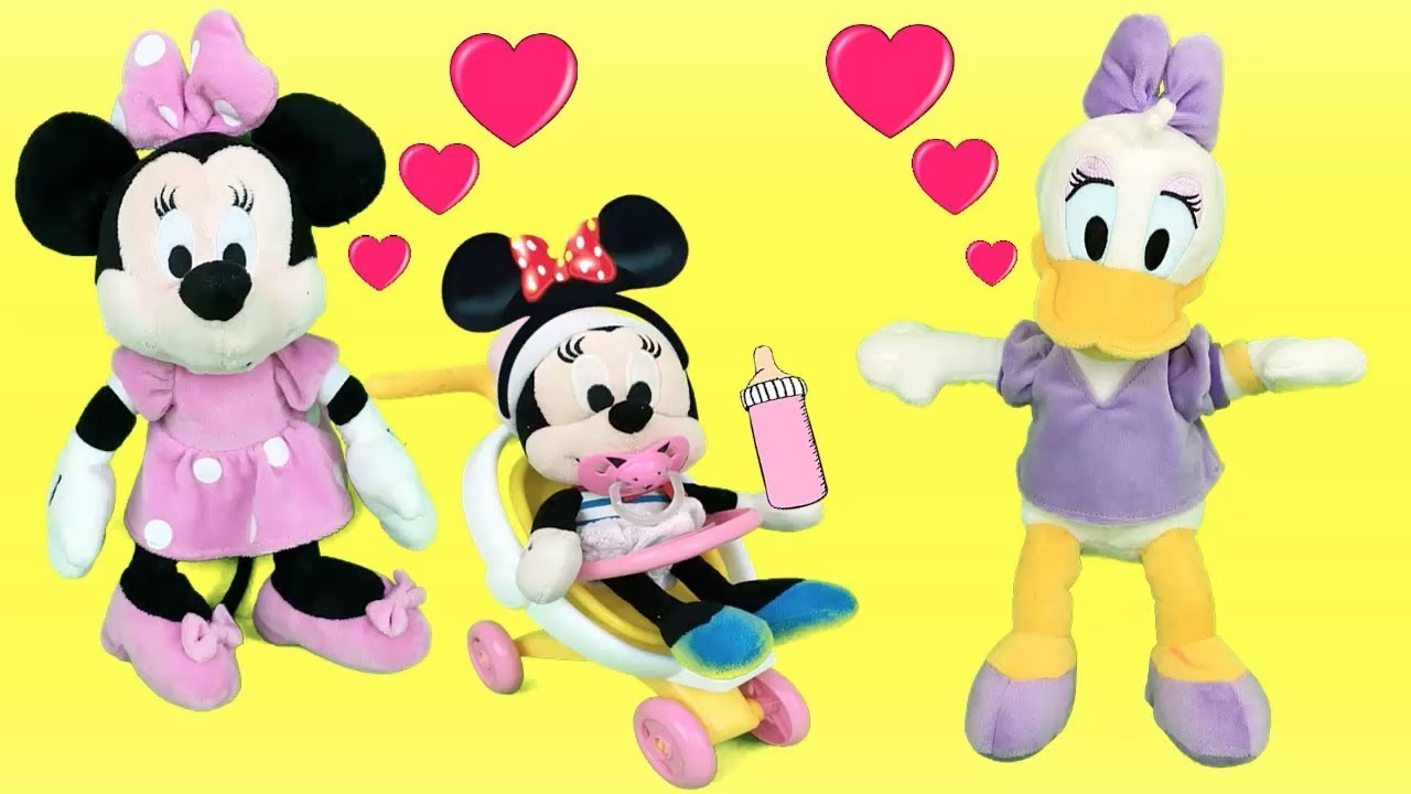 ⁣Mickey Mouse & Minnie Mouse en español: Daisy y pato Donald con el bebe.Episodio completo 2018