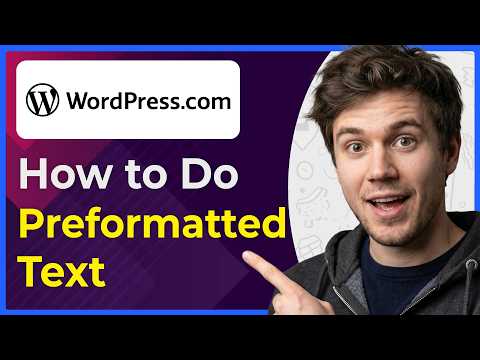 How to Do Preformatted Text in Wordpress (Step-By-Step) [2026 guide]