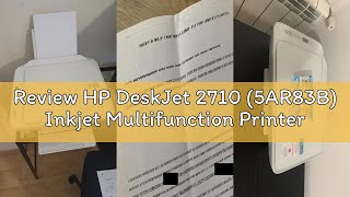 Review HP DeskJet 2710 (5AR83B) Inkjet Multifunction Printer, Printing, Scanning, Copying, Wi-Fi, A4
