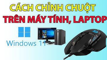 Cách chỉnh chuột máy tính sử dụng Windows 11