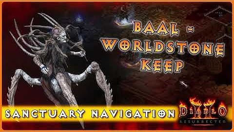 Supercharge your Baal Run - D2R Atlas (Sanctuary Navigation Tricks) | Zeegers Stream Highlights