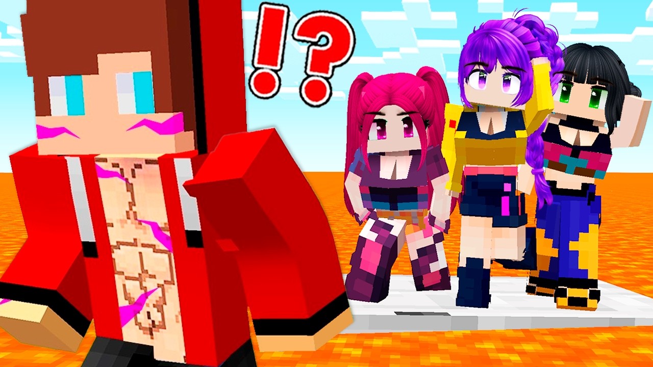 JJ Met Rumi Mira and Zoey in LAVA WORLD K-POP DEMON! Can it be a TRAP? - Maizen Minecraft JJ & Mikey