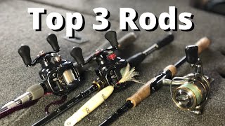 Best BASS Rods Ever Made? (If I Could ONLY Have 3)