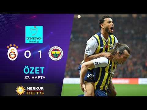 Merkur-Sports | Galatasaray (0-1) Fenerbahçe - Highlights/Özet | Trendyol Süper Lig - 2023/24