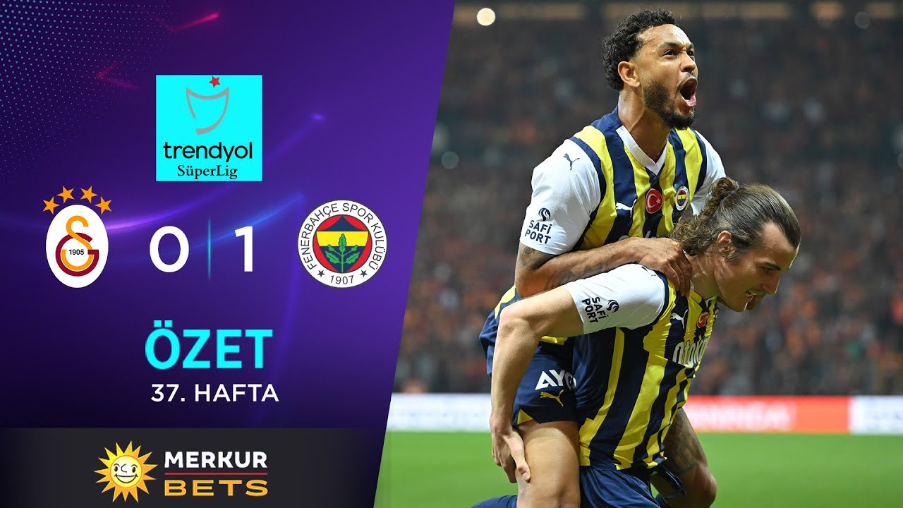 FENER 10 KİŞİ GALATASRAYI DAĞITTI! TARİHİ MAÇI FENER KAZANDI! FENERBAHÇE 1 GALATASARAY 0