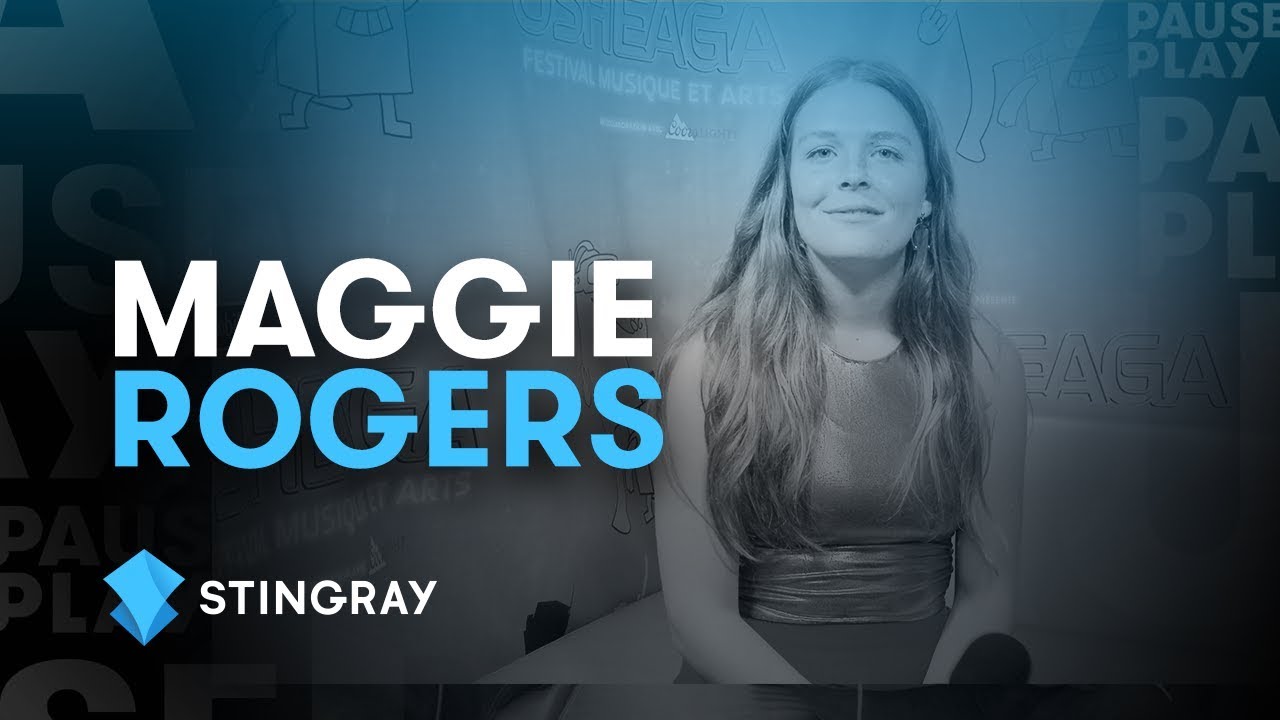Maggie Rogers Interview | Osheaga 2017 | Stingray PausePlay