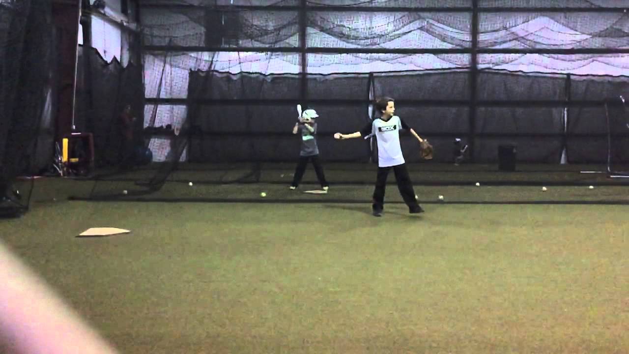 Mason Batting Cage 001 020615. YouTube