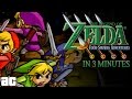 The Zelda Four Sword Storyline Explained in 3 Minutes (Zelda Animated)