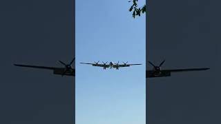 B-29 Fifi landing on runway 35 at Majors Field Pass 1