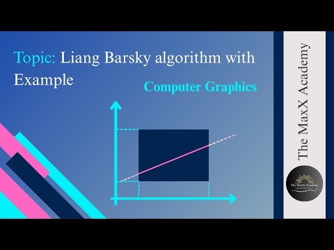 L 13-14: Liang-Barsky Line Clipping Algorithm | Easy Explanation with Example