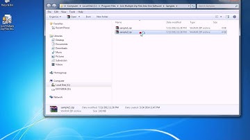 How To Use Join Multiple Zip Files Into One Software