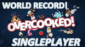 Overcooked World record -  1 Player - Level 5-5 - Score:190