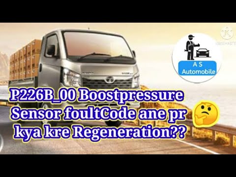 #P226B_00 Fault Code ane pr kya kre #Regeneration #Intra_V10 Fault Boostpressure Sensor kaise kyahai