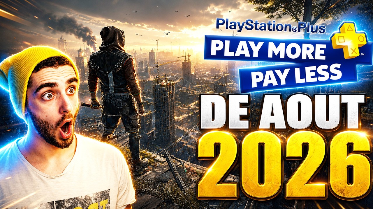 Les JEUX GRATUITS Du PS+ d'AOÛT 2026 ! Dernière vidéo du PS Plus... ❌🚨