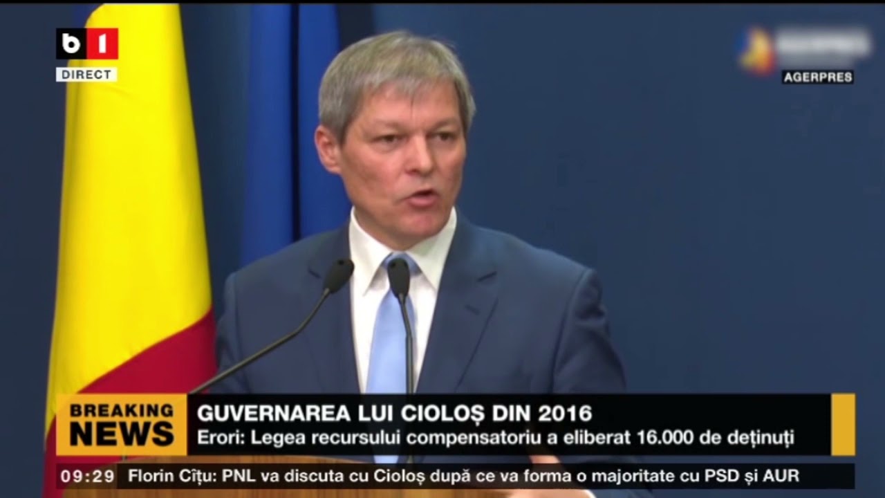 CUM A ARATAT GUVERNAREA LUI CIOLOS DIN 2016_Stiri B1_12 oct 2021