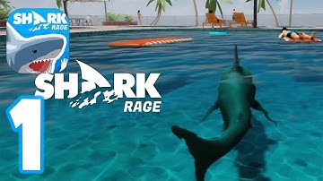 Shark Rage - (Level 1-10) - Gameplay Walkthrough Part #1
