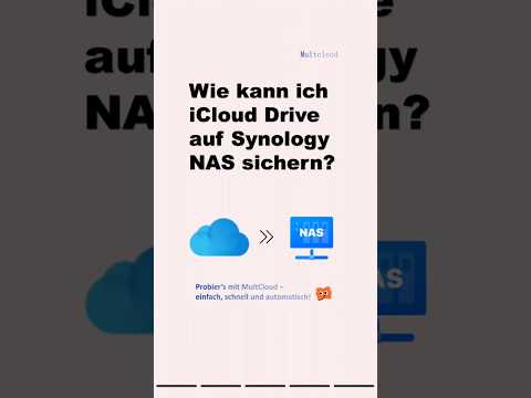 iCloud Drive auf Synology NAS sichern – Schritt-für-Schritt Anleitung