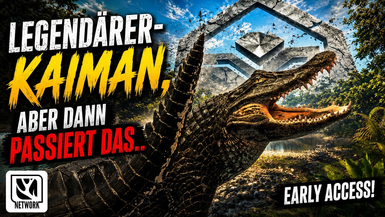 Ich fand einen LEGENDÄREN KAIMAN aber dann passiert das... 🐊 theHunter COTW Early Access Peru