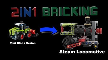 Locomotive | Mini Claas Xerion | Alternative build | 42102